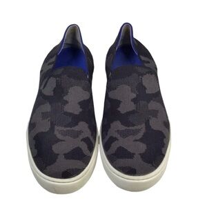 Rothy’s The Original Slip on Sneaker in Grey Camo Size 10.